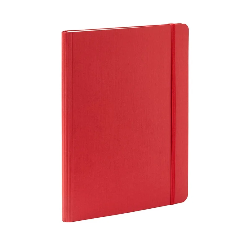 Fabriano Notebook Ecoqua+, A5, cardboard cover, hidden spiral, 70 sheets, raspberry