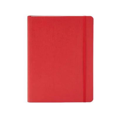 Fabriano Notebook Ecoqua+, A5, cardboard cover, hidden spiral, 70 sheets, raspberry