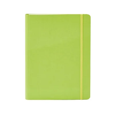 Fabriano Notebook Ecoqua+, A4, cardboard cover, with hidden spiral, 70 sheets, lime
