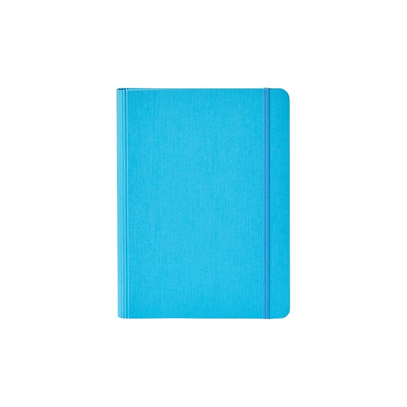Fabriano Notebook Ecoqua+, A4, cardboard cover, hidden spiral, 70 sheets, blue