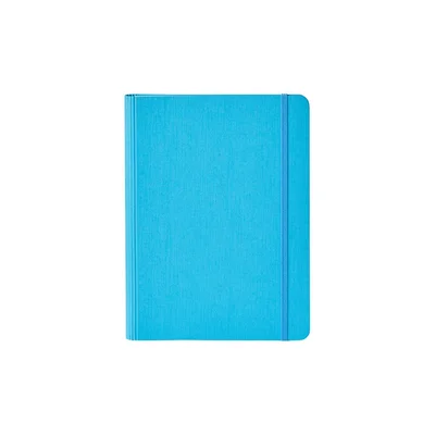 Fabriano Notebook Ecoqua+, A4, cardboard cover, hidden spiral, 70 sheets, blue