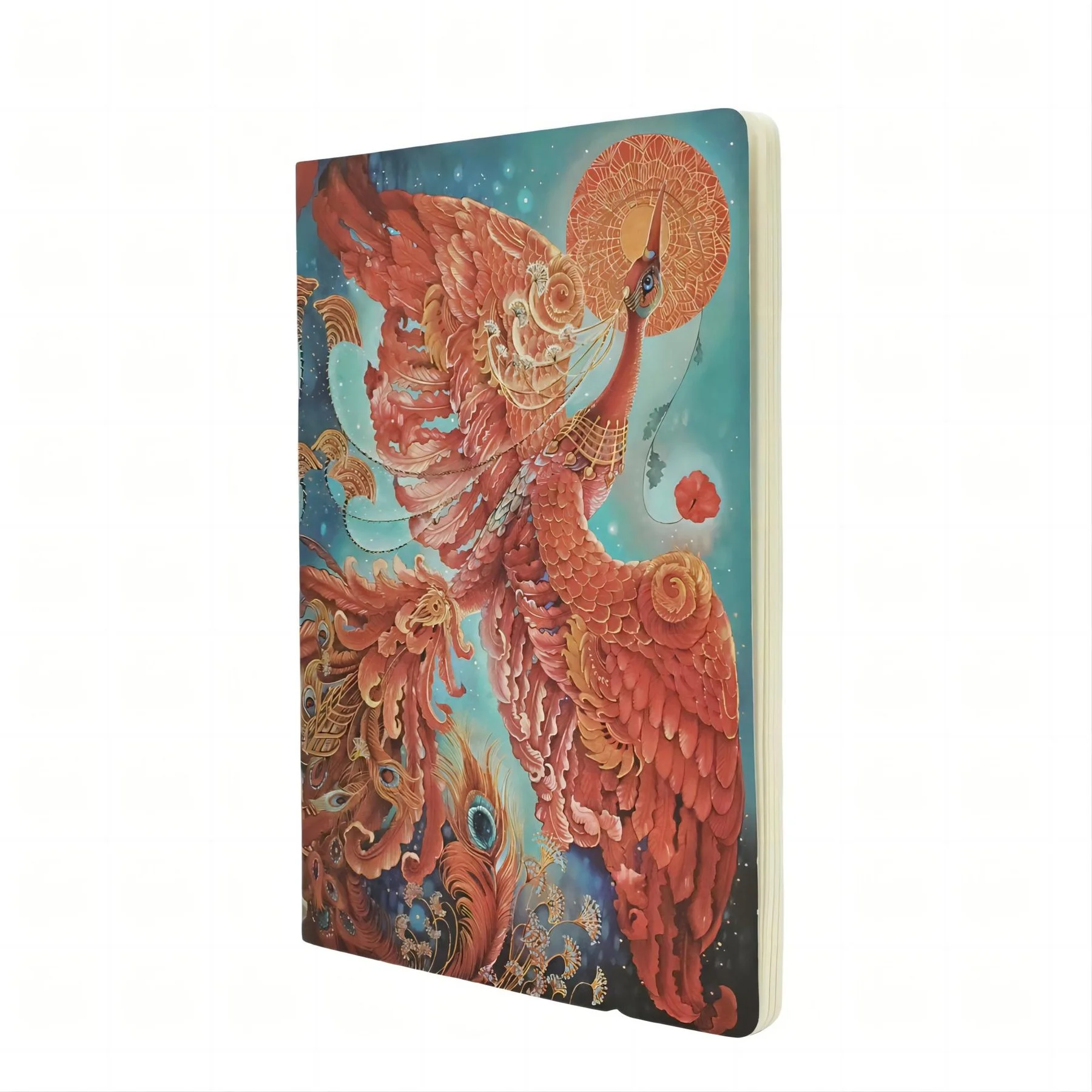 Paperblanks Notebook Firebird, A4, wide ruled, 40 sheets