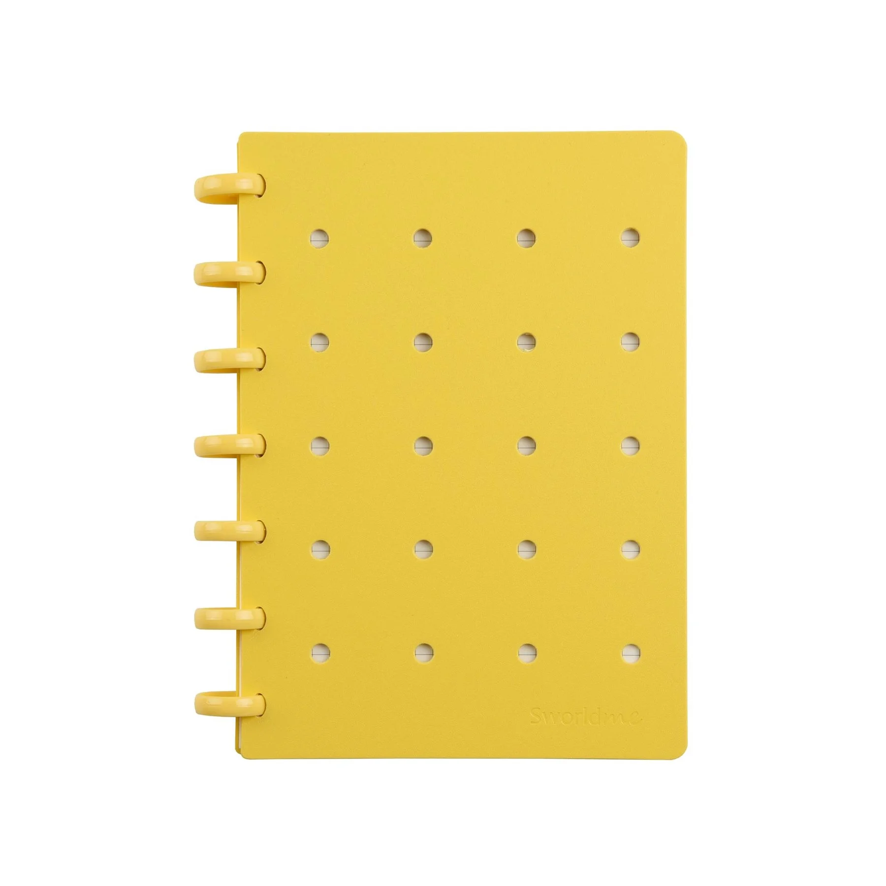 Sworld Notebook ME, A5, spiral, 80 sheets, with 2 accessories, yellow