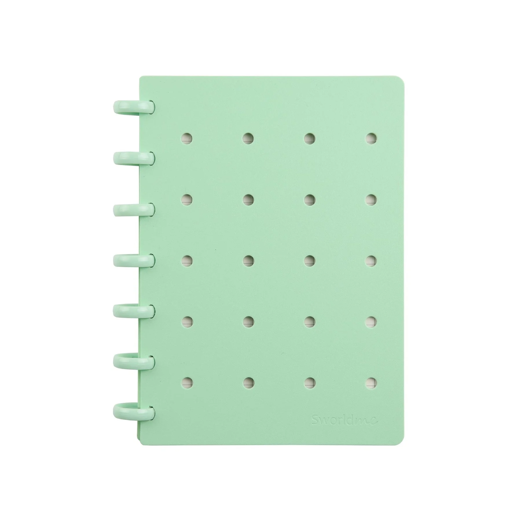 Sworld Notebook ME, A5, spiral, 80 sheets, with 2 accessories, green