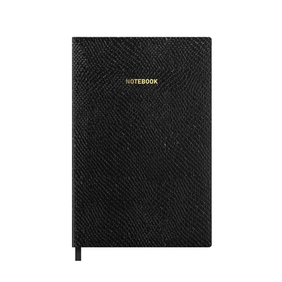 Art Pioneer Notebook The Executive, A5, hardcover, 96 sheets, black
