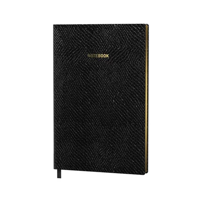 Art Pioneer Notebook The Executive, A5, hardcover, 96 sheets, black