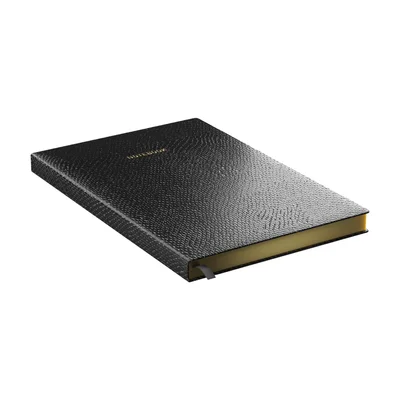 Art Pioneer Notebook The Executive, A5, hardcover, 96 sheets, black