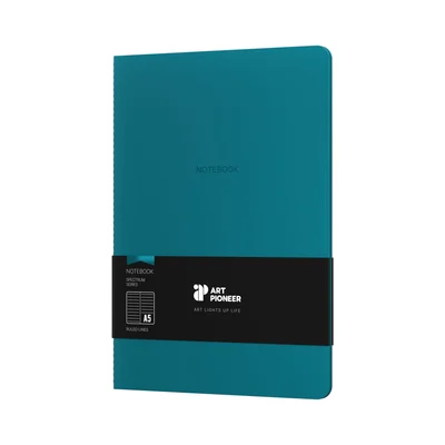 Art Pioneer Notebook Velvet Executive, A5, stitched, 64 sheets, dark blue