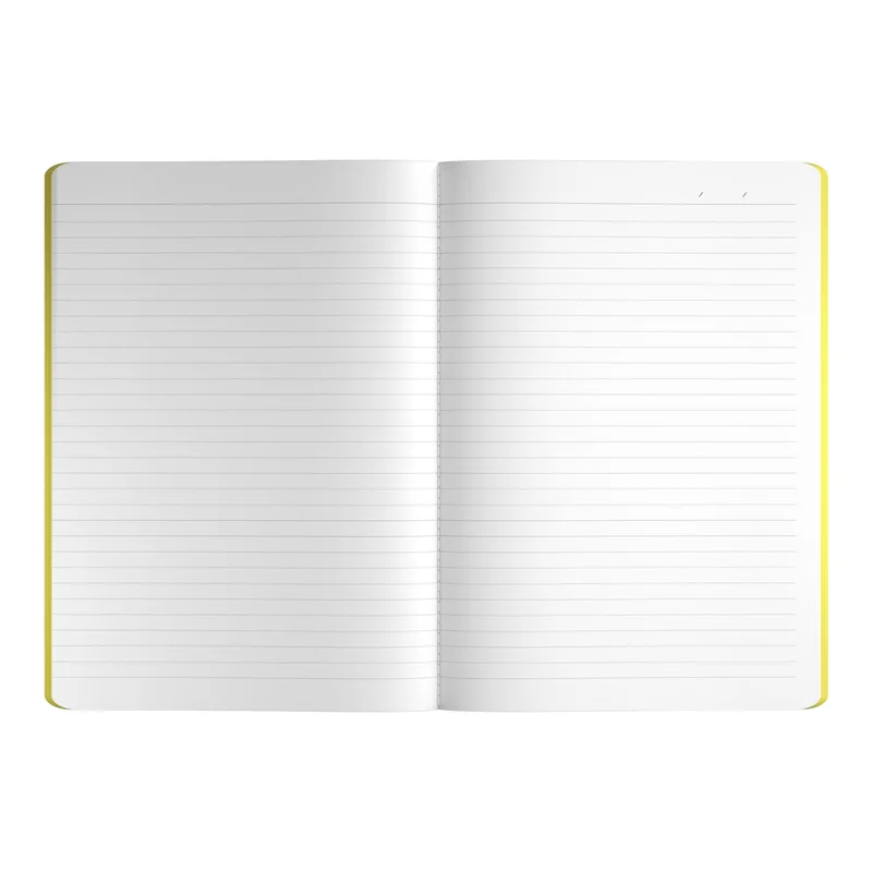 Art Pioneer Notebook Velvet Executive, A5, stitched, 64 sheets, yellow