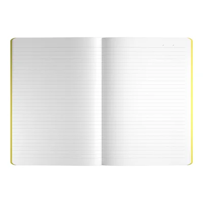 Art Pioneer Notebook Velvet Executive, A5, stitched, 64 sheets, yellow