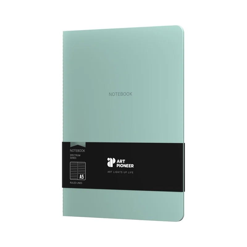 Art Pioneer Notebook Velvet Executive, A5, stitched, 64 sheets, sea green