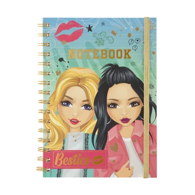 Moxy Тетрадка Besties, A5, 60 листа, синя