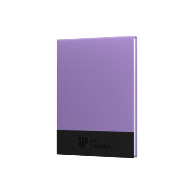 Art Pioneer Notebook Seamless Fusion, A6, hardcover, 96 sheets, purple