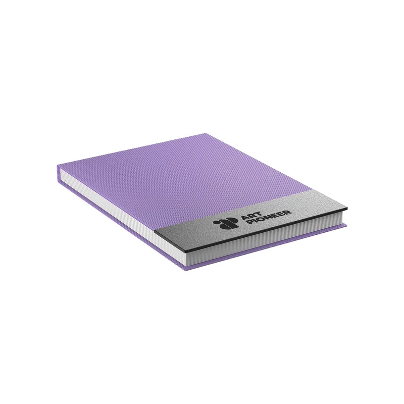 Art Pioneer Notebook Seamless Fusion, A6, hardcover, 96 sheets, purple