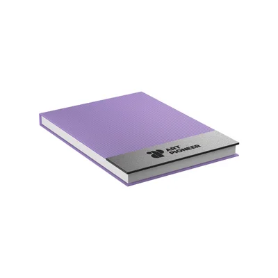 Art Pioneer Notebook Seamless Fusion, A6, hardcover, 96 sheets, purple