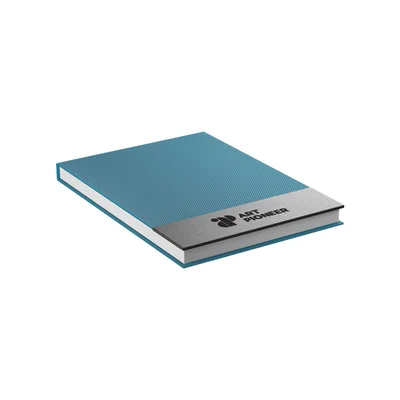 Art Pioneer Notebook Seamless Fusion, A6, hardcover, 96 sheets, dark blue