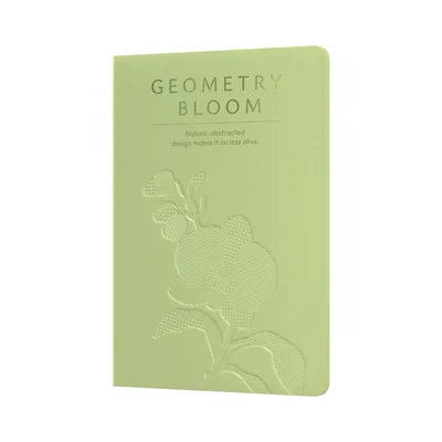 Art Pioneer Тетрадка Geometry Bllom, A5, шита, 60 листа, зелена