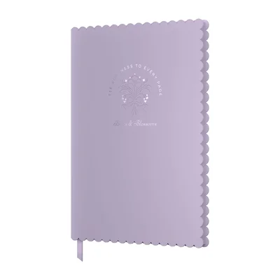 Art Pioneer Notebook Bows & Blossoms, A5, hardcover, 96 sheets, purple