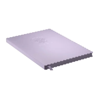 Art Pioneer Notebook Bows & Blossoms, A5, hardcover, 96 sheets, purple