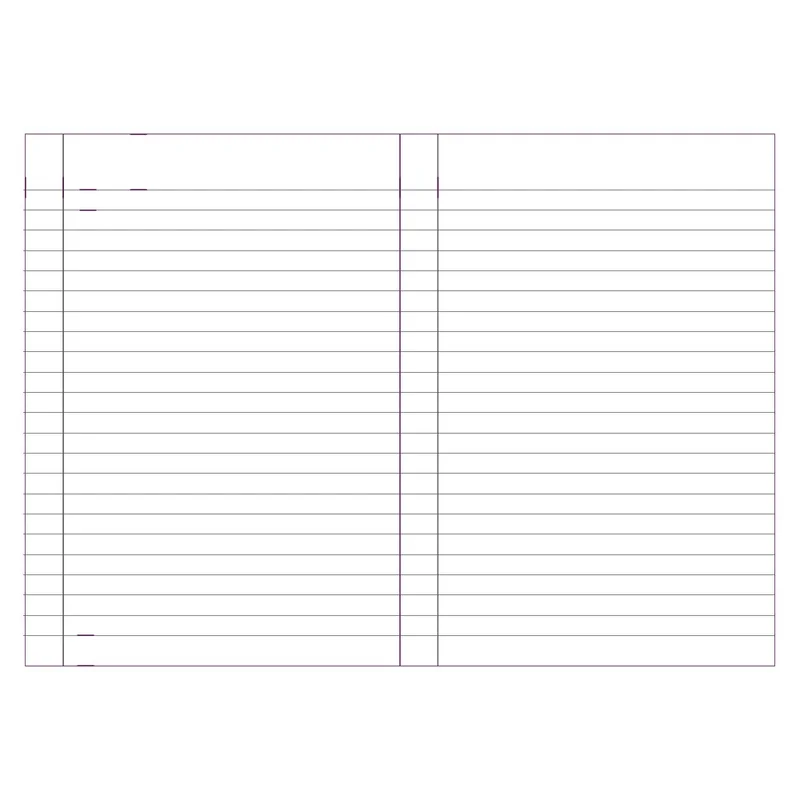 Art Pioneer Notebook Bows & Blossoms, A5, hardcover, 96 sheets, purple