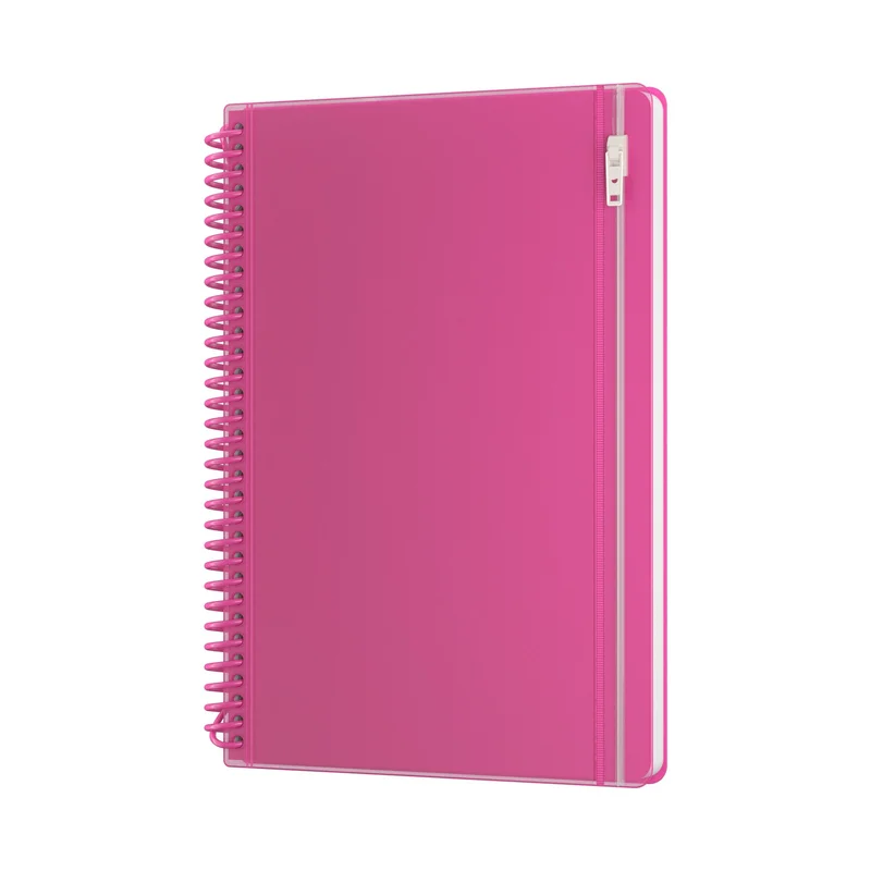 Art Pioneer Notebook Neon Future, A5, spiral-bound, 100 sheets, fuchsia