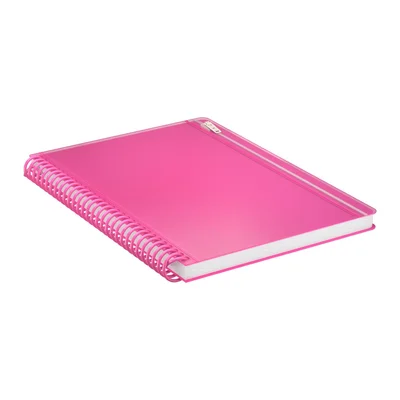Art Pioneer Notebook Neon Future, A5, spiral-bound, 100 sheets, fuchsia