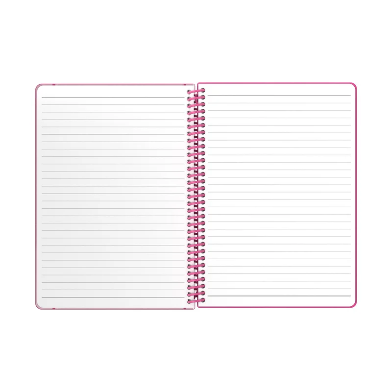 Art Pioneer Notebook Neon Future, A5, spiral-bound, 100 sheets, fuchsia