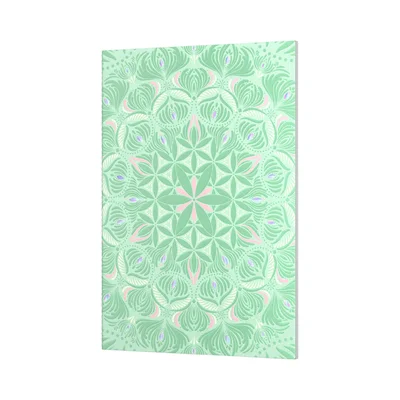 Art Pioneer Notebook, A5, stitched, wide ruled, 64 sheets, green