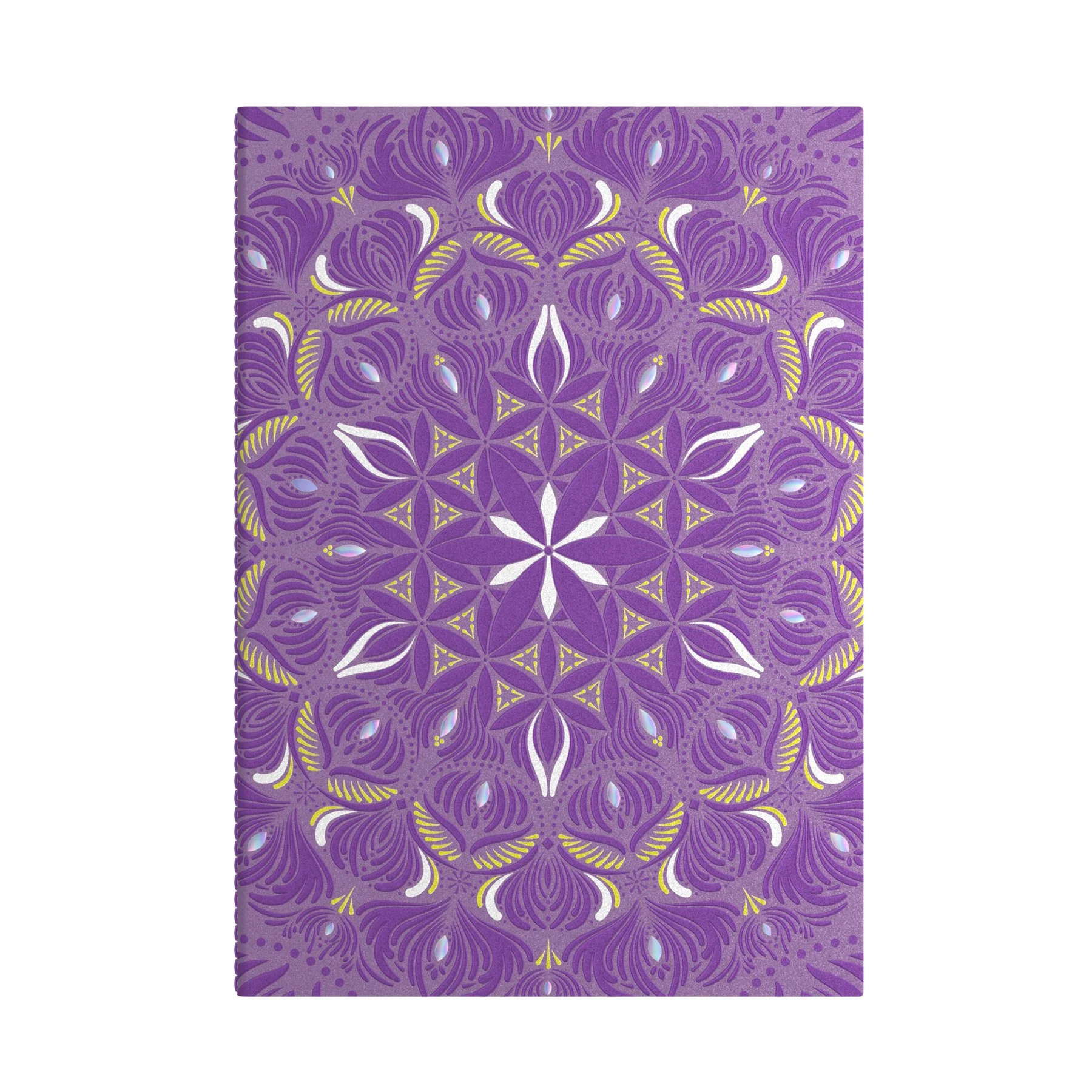 Art Pioneer Notebook, A5, stitched, wide ruled, 64 sheets, purple