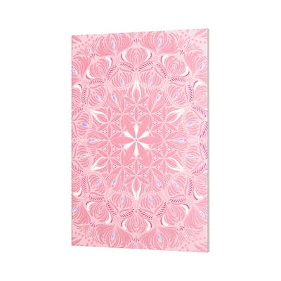 Art Pioneer Notebook, A5, stitched, wide ruled, 64 sheets, pink