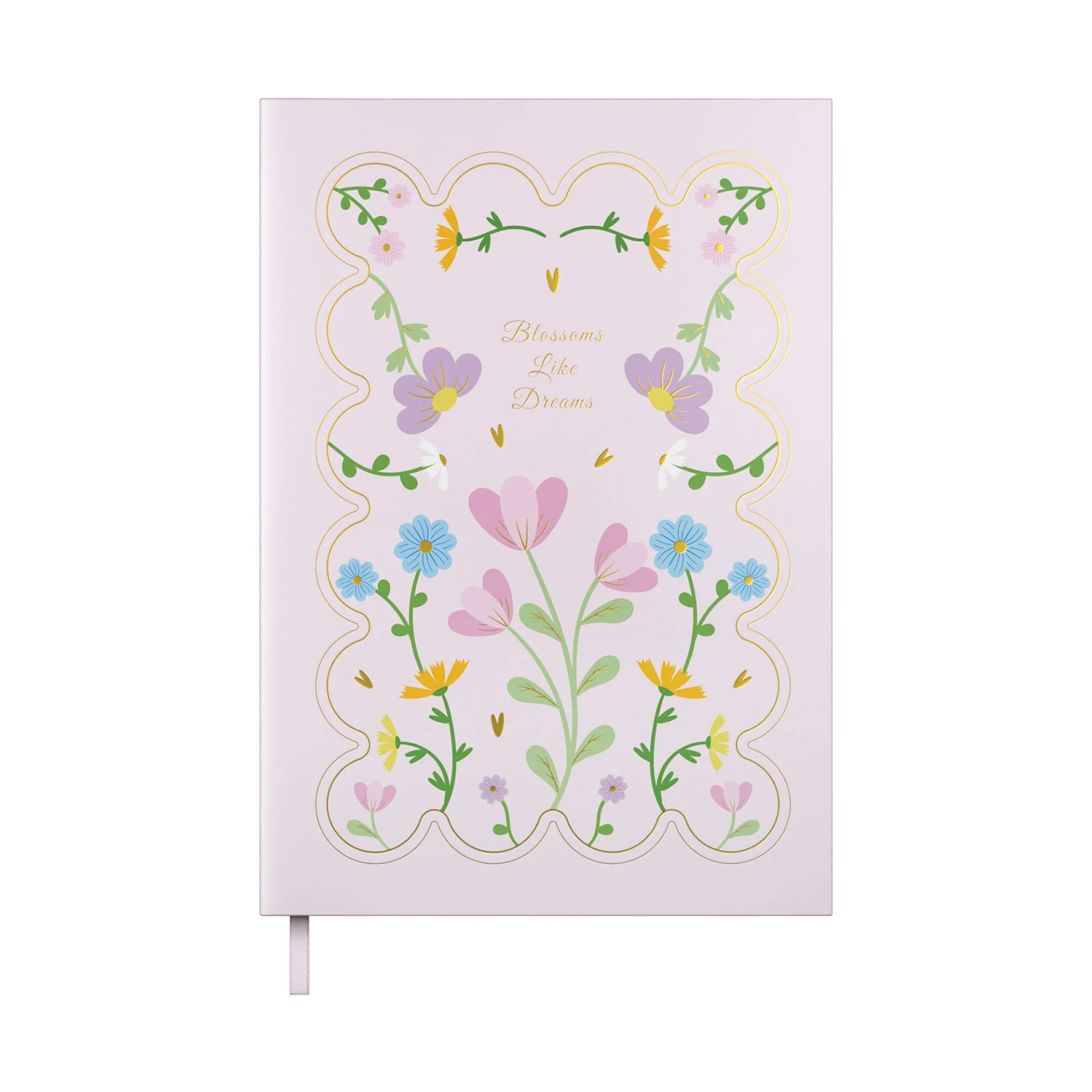 Art Pioneer Notebook, A5, hardcover, 96 sheets, pink