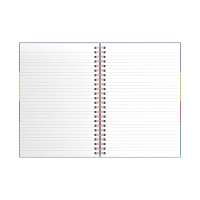 Art Pioneer Notebook Frog, A5, wide ruled, hardcover, spiral-bound, 80 sheets