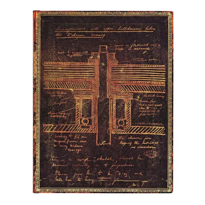 Paperblanks Notebook Tesla, Ultra, soft cover, 88 sheets
