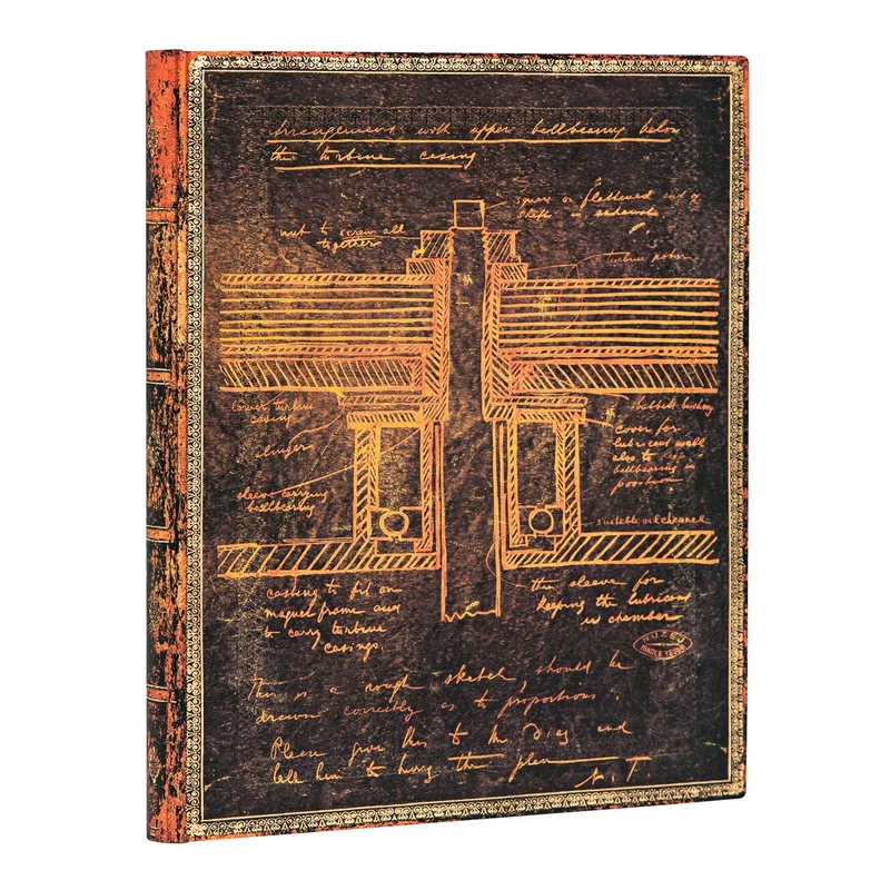 Paperblanks Notebook Tesla, Ultra, soft cover, 88 sheets