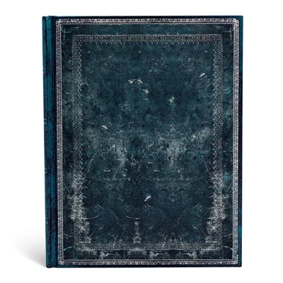Paperblanks Notebook Midnight Steel, Ultra, hard cover, 72 sheets