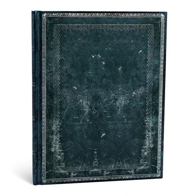 Paperblanks Notebook Midnight Steel, Ultra, hard cover, 72 sheets