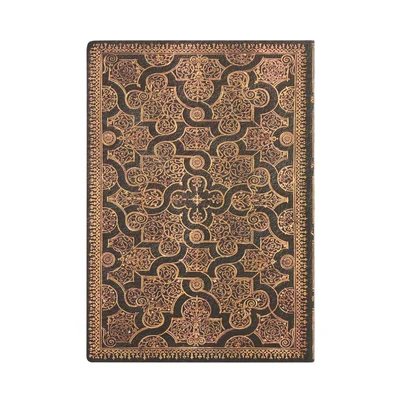 Paperblanks Тефтер Enigma, 130 х 180 mm, широки редове, мека корица, 88 листа