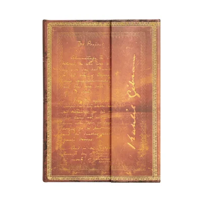 Paperblanks Notebook K. Gibran, Midi, wide ruled, hard cover, 72 sheets