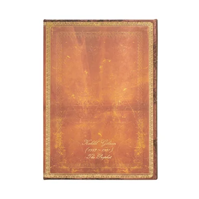 Paperblanks Notebook K. Gibran, Midi, wide ruled, hard cover, 72 sheets