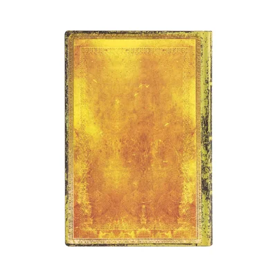 Paperblanks Notebook Ochre, Mini, ruled, softcover, 104 sheets