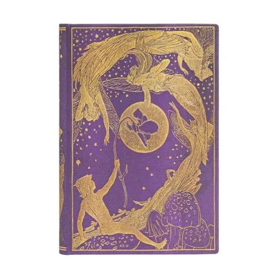 Paperblanks Notebook Violet Fairy, 95 x 140 mm, hard cover, 88 sheets