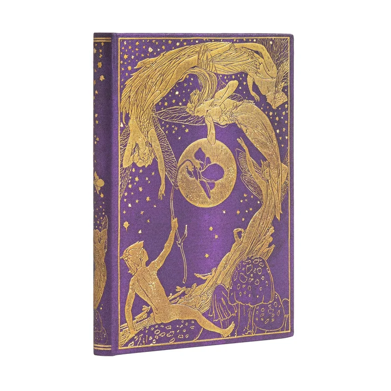 Paperblanks Notebook Violet Fairy, 95 x 140 mm, hard cover, 88 sheets