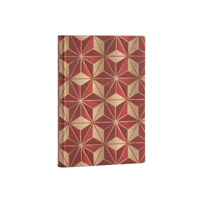 Paperblanks Notebook Hishi, Midi, wide ruled, soft cover, 88 sheets