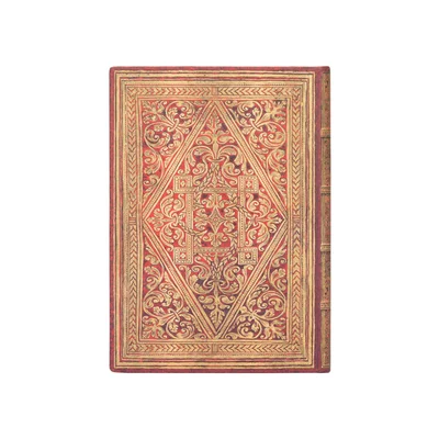 Paperblanks Notebook Golden Pathway, Midi, ruled, hard cover, 72 sheets
