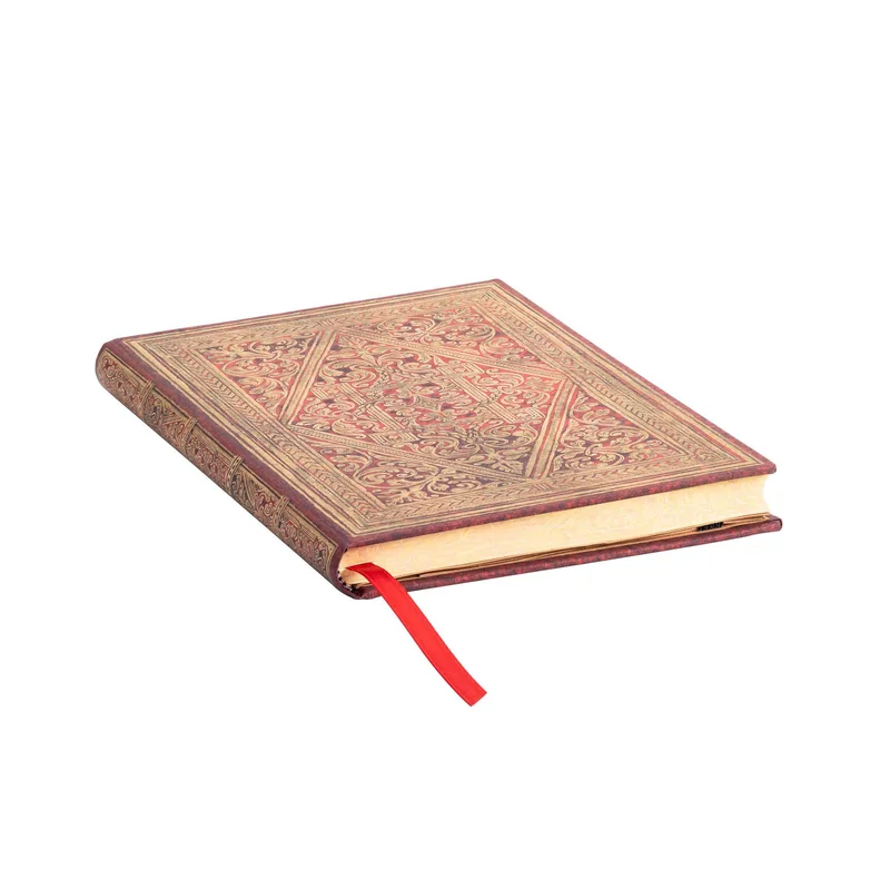 Paperblanks Notebook Golden Pathway, Midi, ruled, hard cover, 72 sheets