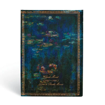 Paperblanks Notebook Monet, Midi, wide ruled, hard cover, 72 sheets