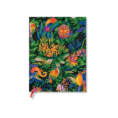 Paperblanks Notebook Jungle Song, Ultra, wide ruled, soft cover, 88 sheets