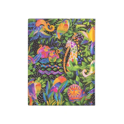 Paperblanks Notebook Jungle Song, Ultra, wide ruled, soft cover, 88 sheets