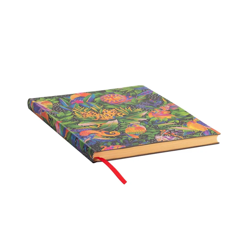 Paperblanks Notebook Jungle Song, Ultra, wide ruled, soft cover, 88 sheets