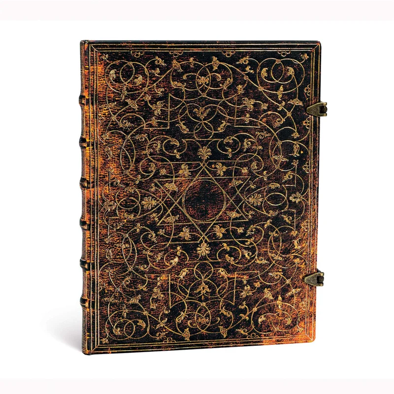 Paperblanks Notebook Grolier, Ultra, wide ruled, hard cover, 72 sheets